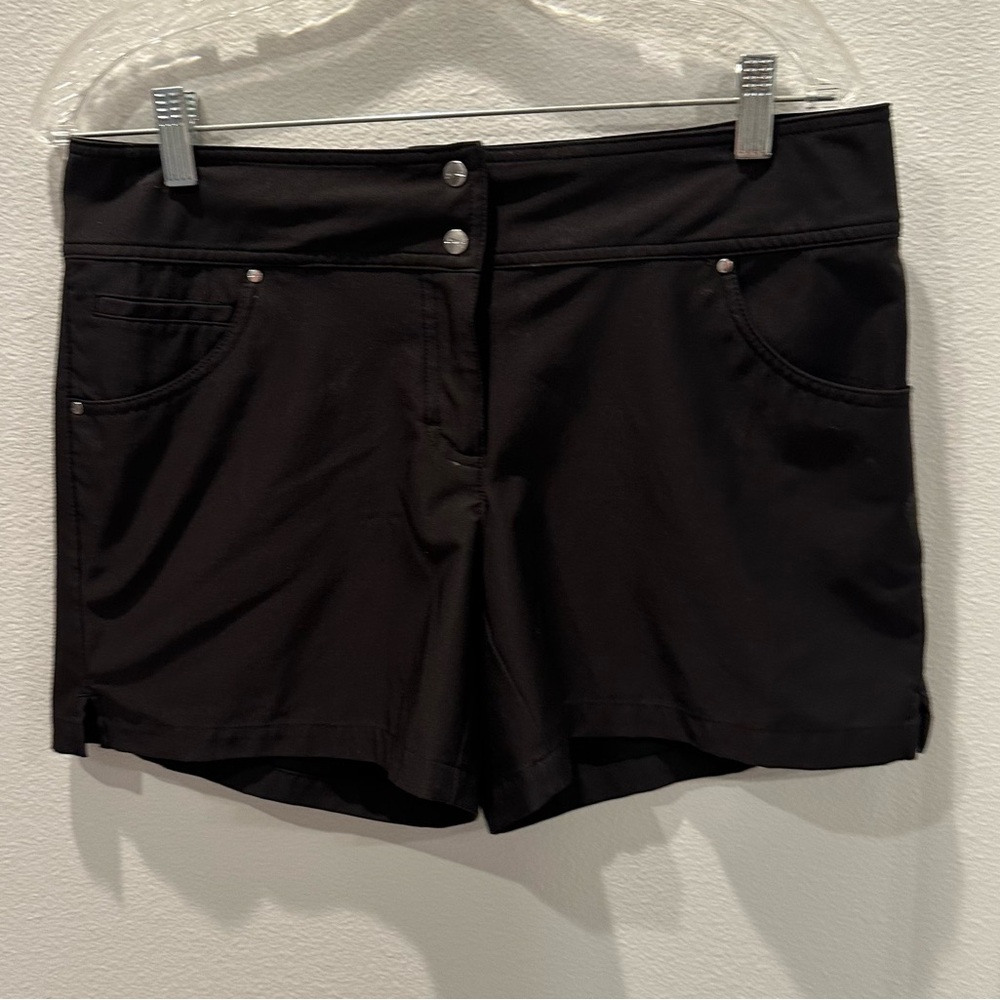 Slazenger High Waist Black Shorts for Versatile Style